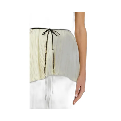 Alysi Pleated Wrap Style Jacket