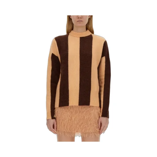Alysi Stripe Detailed Knitted Jumper