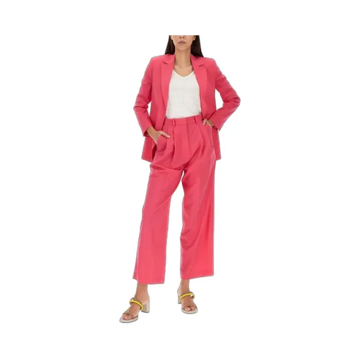 Alysi Single-Breasted Buttoned Blazer