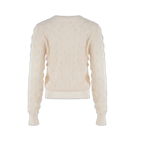 Alysi Spiked-Effect Crewneck Knitted Jumper