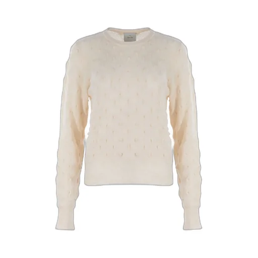 Alysi Spiked-Effect Crewneck Knitted Jumper