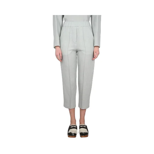 Alysi Cropped Tailored Pants