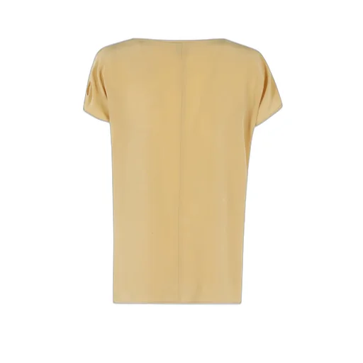 Alysi Short Sleeved Crewneck Blouse