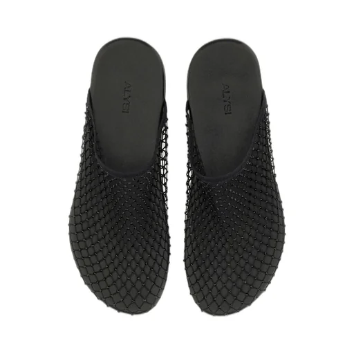 Alysi Net-Detailed Slip-On Sabots