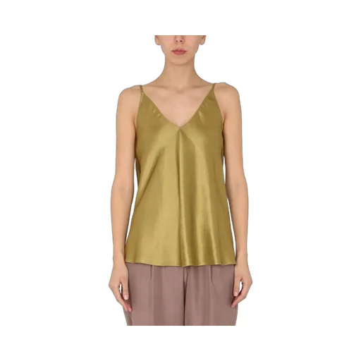 Alysi V-Neck Sleeveless Top