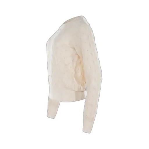 Alysi Spiked-Effect Crewneck Knitted Jumper