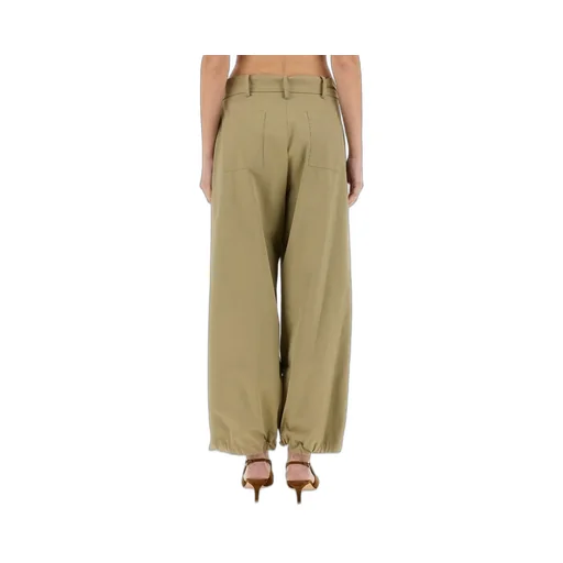 Alysi Belted Straight-Leg Trousers