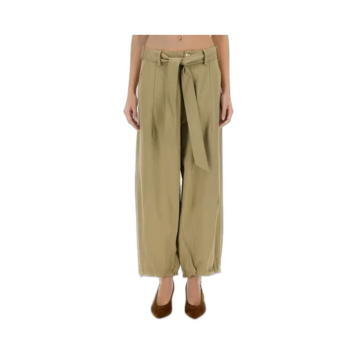 Alysi Belted Straight-Leg Trousers
