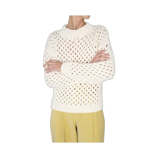 Alysi Long Sleeved Crewneck Knitted Jumper