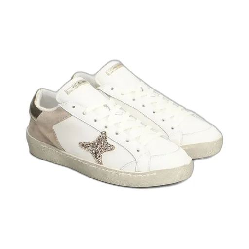 Ama Brand Glitter Embellished Sneakers