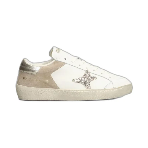Ama Brand Glitter Embellished Sneakers