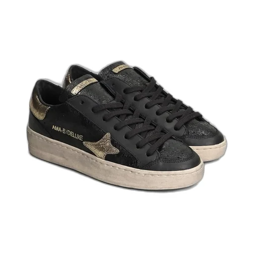 Ama Brand Star Lace-Up Sneakers