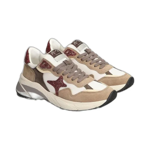 Ama Brand Star Embellished Sneakers