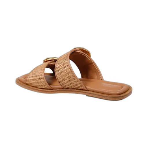 Amato Daniele Woven Buckle Sandals