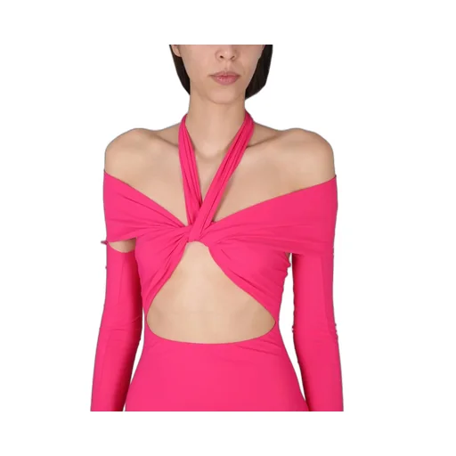 AmazuÌN Romy Twist Cutout Dress