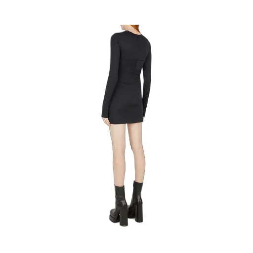 Ambush Cut-Out Detail Monogram Mini Dress