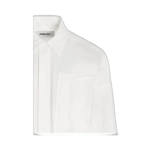 Ambush Logo Embroidered Longline Shirt