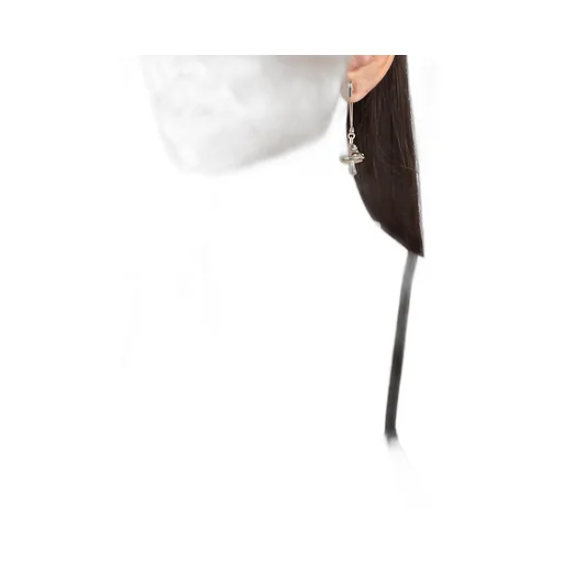Ambush Mushroom Safety Pin Single Earring