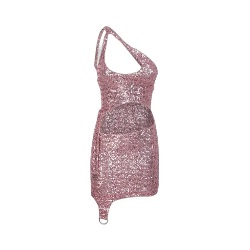 Ambush Cut-Out Asymmetric Mini Dress