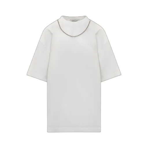 Ambush Ballchain Embellished Crewneck T-Shirt