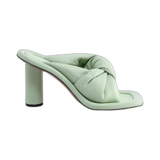 Ambush Quilted Knot Heeled Sandals