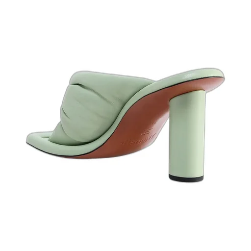 Ambush Quilted Knot Heeled Sandals
