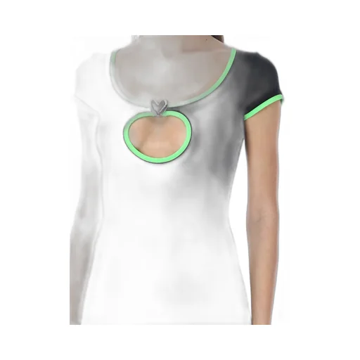 Ambush Heart Cut-Out Mini Dress