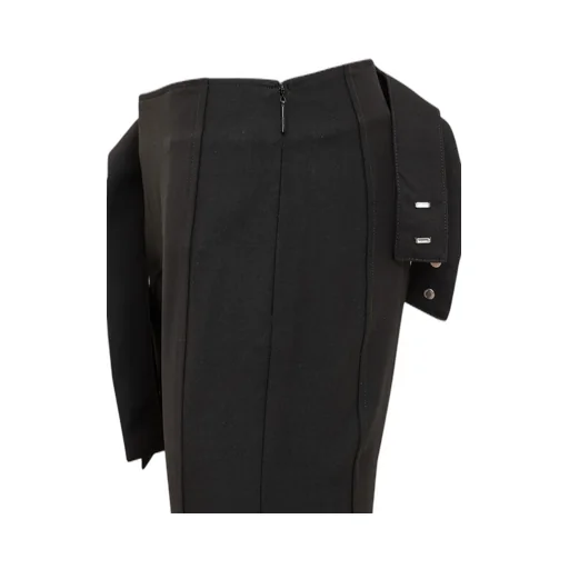 Ambush Strap-Detail Mid-Rise Flared Trousers