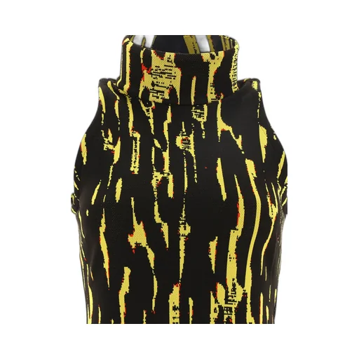 Ambush Pattern-Jacquard Sleeveless Mini Dress