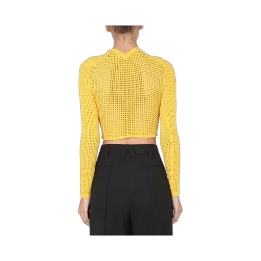 Ambush Crochet Knitted Cropped Top