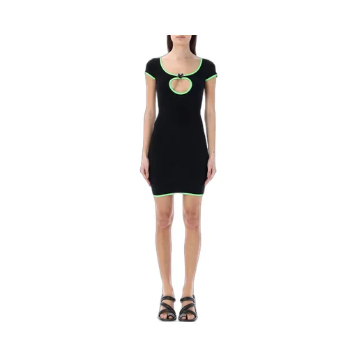 Ambush Heart Cut-Out Mini Dress