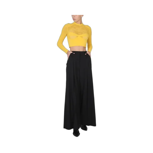 Ambush Crochet Knitted Cropped Top