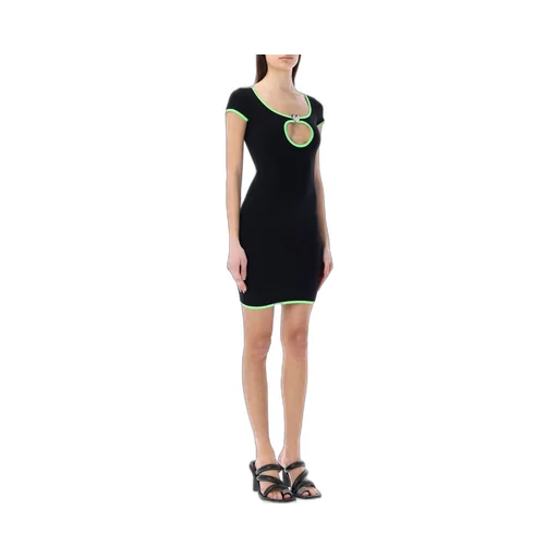 Ambush Heart Cut-Out Mini Dress