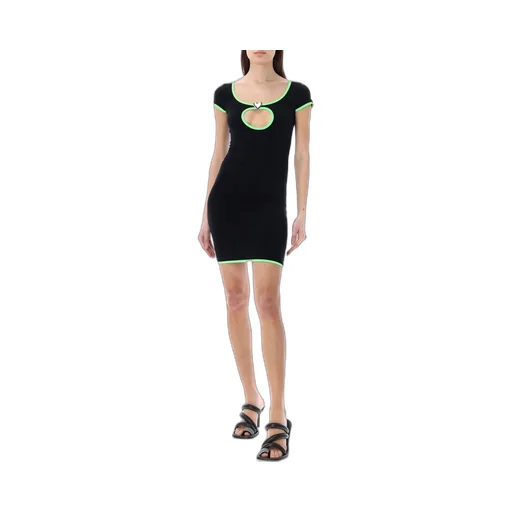 Ambush Heart Cut-Out Mini Dress