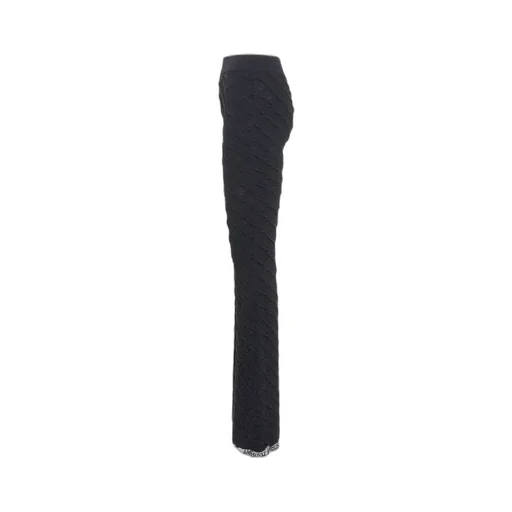 Ambush High-Waisted Monogram Flared Trousers