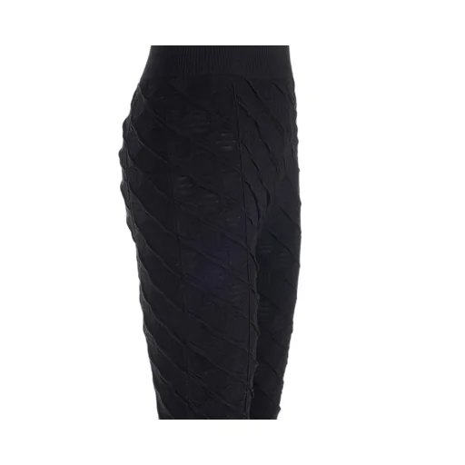 Ambush High-Waisted Monogram Flared Trousers