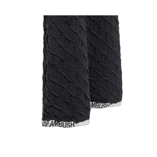 Ambush High-Waisted Monogram Flared Trousers
