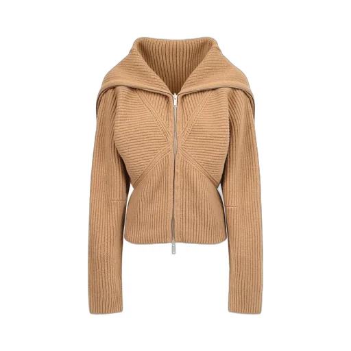 Ambush Zip-Up Knitted Cardigan