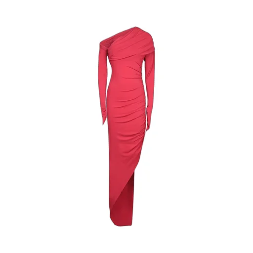 Amen Draped Asymmetric Dress