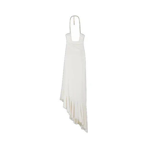 Amen Asymmetric Halter Dress