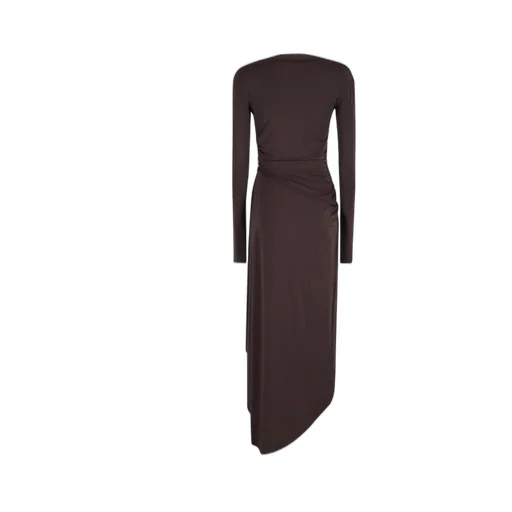 Amen Draped Long Dress