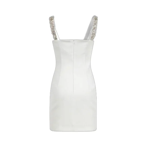 Amen Embellished Strap Sheath Dress