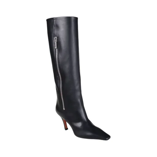 Amina Muaddi Mona Heeled Boots