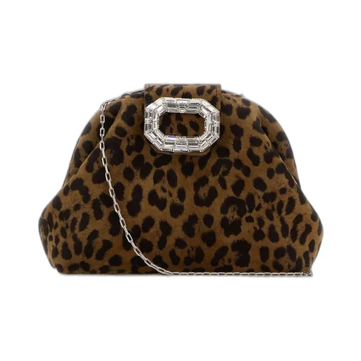 Amina Muaddi Camelia Micro Clutch Bag