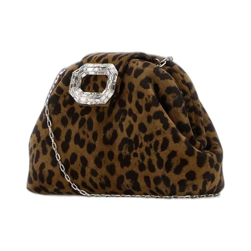 Amina Muaddi Camelia Micro Clutch Bag