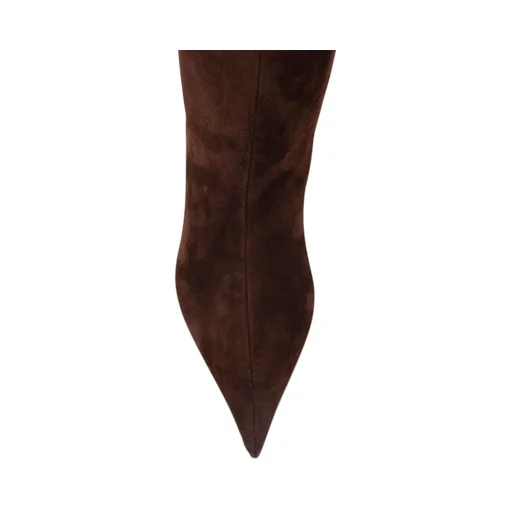 Amina Muaddi Fiona Pointed-Toe Boots