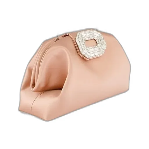 Amina Muaddi Camelia Embellished Clutch Bag