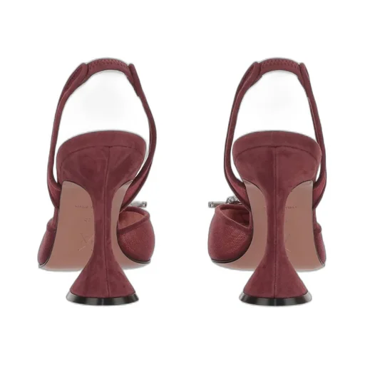 Amina Muaddi Begum Embellished Slingback Pumps