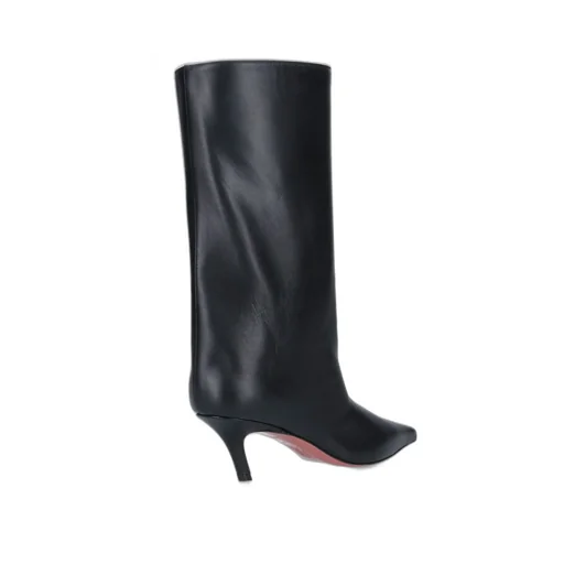 Amina Muaddi Fiona Pointed Toe Boots