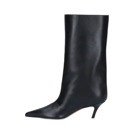 Amina Muaddi Fiona Pointed Toe Boots